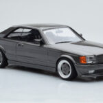 Mercedes 560 SEC C126 AMG Wide Body Gri Otto 1:18 - image 4 of 6