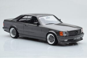 Mercedes 560 SEC C126 AMG Wide Body Gri Otto 1:18 OT823 Rășină - imaginea 4 din 6