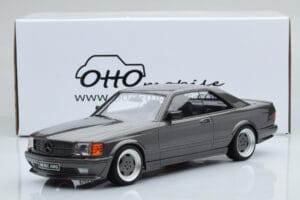 Mercedes 560 SEC C126 AMG Wide Body Gri Otto 1:18 OT823 Rășină - imaginea 6 din 6
