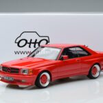 Mercedes 560 SEC W126 Widebody Roșu Otto 1:18 OT995 Rășină - image 6 of 6