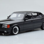 Mercedes 560 SEL AMG W126 Obsidian Negru Otto 1:18