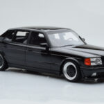 Mercedes 560 SEL AMG W126 Obsidian Negru Otto 1:18 - image 4 of 6