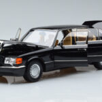 Mercedes 560 SEL W126 Negru Norev 1:18 - image 2 of 7