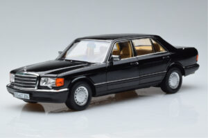 Mercedes 560 SEL W126 Negru Norev 1:18
