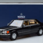 Mercedes 560 SEL W126 Negru Norev 1:18 - image 7 of 7
