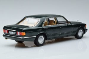 Mercedes 560 SEL W126 Verde Închis Metalizat Norev 1:18 B66040682 Metal - imaginea 3 din 7