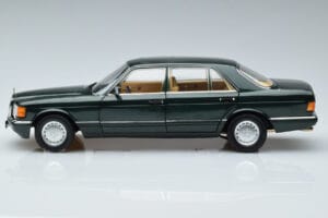 Mercedes 560 SEL W126 Verde Închis Metalizat Norev 1:18 B66040682 Metal - imaginea 4 din 7