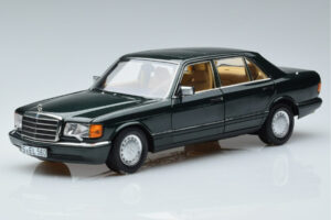 Mercedes 560 SEL W126 Verde Închis Metalizat Norev 1:18