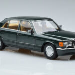 Mercedes 560 SEL W126 Verde Închis Metalizat Norev 1:18 - image 5 of 7