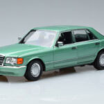Mercedes 560 SEL W126 Verde Deschis Norev 1:18