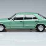 Mercedes 560 SEL W126 Verde Deschis Norev 1:18 - image 4 of 7