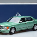 Mercedes 560 SEL W126 Verde Deschis Norev 1:18 - image 7 of 7