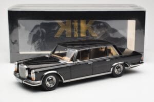 Mercedes 600 SWB W100 Negru KK-Scale 1:18 180601 Metal - imaginea 6 din 6