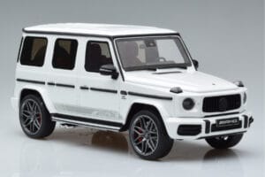 Mercedes AMG G63 Edition 55 W463 Alb GT Spirit 1:18 GT890 Rășină - imaginea 4 din 6