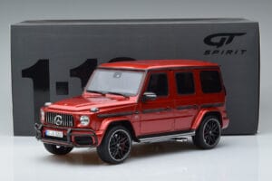 Mercedes AMG G63 W464 Asia Edition Roșu GT Spirit 1:18 CLDC010 Rășină - imaginea 6 din 6