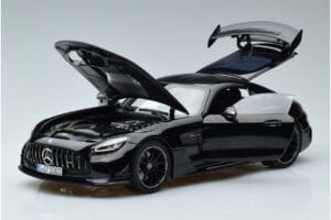 Mercedes AMG GT C190 Black Series Negru Norev 1:18 183900 Metal - imaginea 2 din 7