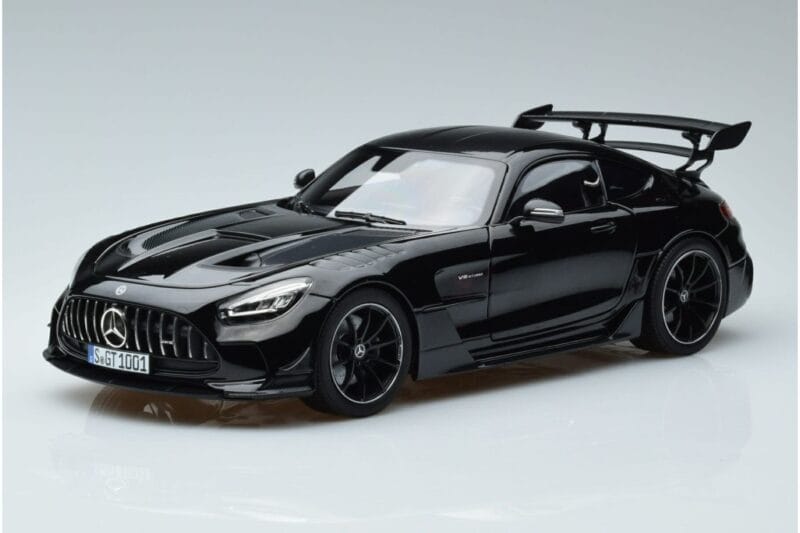 Mercedes AMG GT C190 Black Series Negru Norev 1:18 183900 Metal