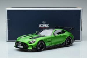 Mercedes AMG GT C190 Black Series Verde Hell Magno Ediție Limitată Norev 1:18 183903 Metal - imaginea 7 din 7