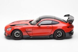 Mercedes AMG GT Black Series Roșu Asia Exclusive Norev 1:18 183906 Metal - imaginea 4 din 8