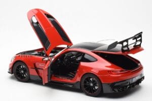 Mercedes AMG GT Black Series Roșu Asia Exclusive Norev 1:18 183906 Metal - imaginea 5 din 8