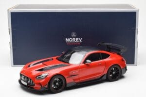 Mercedes AMG GT Black Series Roșu Asia Exclusive Norev 1:18 183906 Metal - imaginea 8 din 8