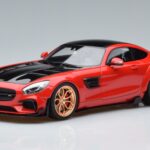 Mercedes AMG GT Prior Design C190 Roșu GT Spirit 1:18 ZM104 Rășină