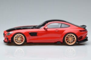 Mercedes AMG GT Prior Design C190 Roșu GT Spirit 1:18 ZM104 Rășină - imaginea 3 din 6