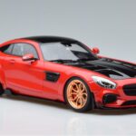 Mercedes AMG GT Prior Design C190 Roșu GT Spirit 1:18 ZM104 Rășină - image 4 of 6