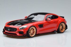 Mercedes AMG GT Prior Design C190 Roșu GT Spirit 1:18 ZM104 Rășină