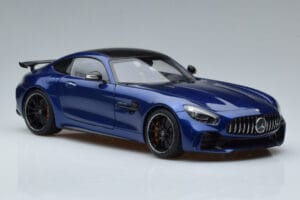 Mercedes AMG GT R C190 Albastru Strălucitor AUTOart 1:18 76334 Metal - imaginea 5 din 7