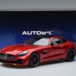 Mercedes AMG GT R C190 Roșu Cardinal AUTOart 1:18 76331 Metal - image 7 of 7