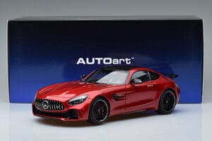 Mercedes AMG GT R C190 Roșu Cardinal AUTOart 1:18 76331 Metal - imaginea 7 din 7