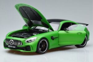 Mercedes AMG GT-R C190 Green Hell Magno Norev 1:18 B66960416 Metal - imaginea 2 din 7