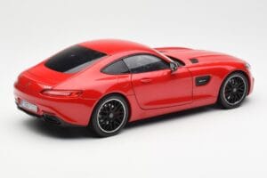 Mercedes AMG GT C190 Roșu Norev 1:18 183496 Metal - imaginea 3 din 8