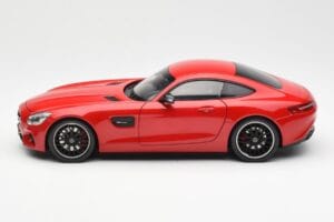 Mercedes AMG GT C190 Roșu Norev 1:18 183496 Metal - imaginea 4 din 8