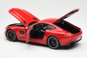 Mercedes AMG GT C190 Roșu Norev 1:18 183496 Metal - imaginea 5 din 8