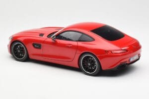Mercedes AMG GT C190 Roșu Norev 1:18 183496 Metal - imaginea 7 din 8