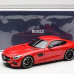 Mercedes AMG GT C190 Roșu Norev 1:18 183496 - image 8 of 8