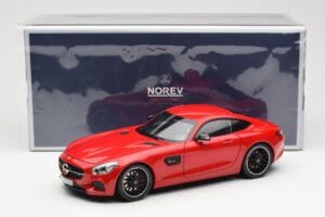 Mercedes AMG GT C190 Roșu Norev 1:18 183496 Metal - imaginea 8 din 8