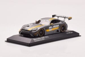 Mercedes AMG GT3 Presentation IAA 2015 Minichamps 1:43 437163096 Metal - imaginea 2 din 4
