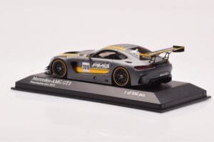 Mercedes AMG GT3 Presentation IAA 2015 Minichamps 1:43 437163096 Metal - imaginea 3 din 4