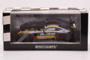 Mercedes AMG GT3 Presentation IAA 2015 Minichamps 1:43 437163096 Metal - imaginea 4 din 4