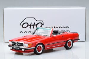 Mercedes AMG SL500 R107 Roșu Otto 1:18 OT962 Rășină - imaginea 6 din 6