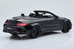 Mercedes Brabus 650 Cabriolet Negru GT Spirit 1:18 GT206 Rășină - imaginea 2 din 6