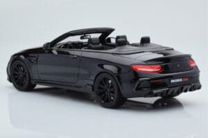 Mercedes Brabus 650 Cabriolet Negru GT Spirit 1:18 GT206 Rășină - imaginea 5 din 6