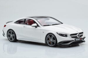 Mercedes Brabus 900 S-Class C222 Coupe Polar Alb GT Spirit 1:18 GT747 Rășină - imaginea 4 din 6