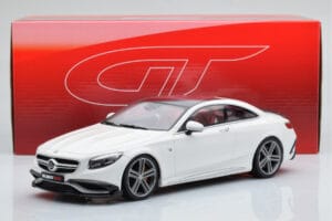 Mercedes Brabus 900 S-Class C222 Coupe Polar Alb GT Spirit 1:18 GT747 Rășină - imaginea 6 din 6