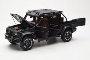 Mercedes Brabus G800 W463 Adventure XLP Night Negru Magno Almost Real 1:18 860525 Metal - imaginea 2 din 8