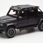 Mercedes Brabus G800 W463 Adventure XLP Night Negru Magno Almost Real 1:18