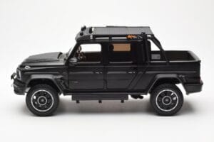 Mercedes Brabus G800 W463 Adventure XLP Night Negru Magno Almost Real 1:18 860525 Metal - imaginea 4 din 8